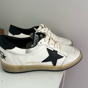 Women's Ball Star in nappa golden goose